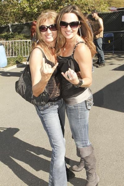 Girls from Rockstar Mayhem Festival 2011