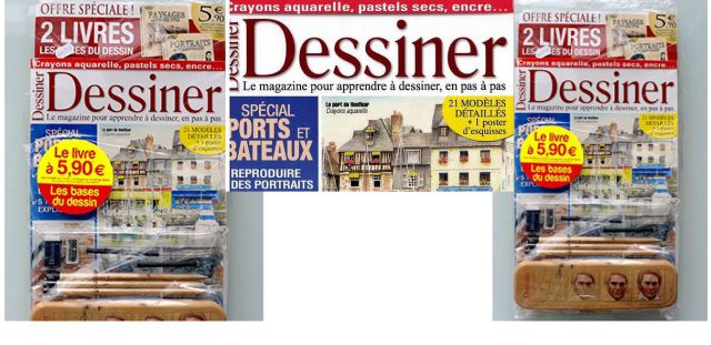 Porn Photos in a Magazine for Drawing