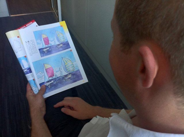 Porn Photos in a Magazine for Drawing