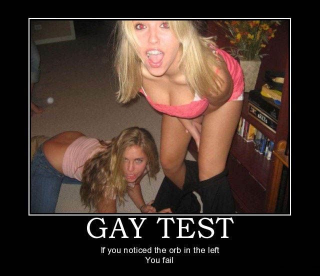 Demotivational Posters Test If You’re Gay