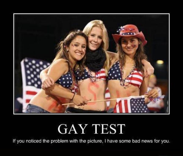 Demotivational Posters Test If You’re Gay