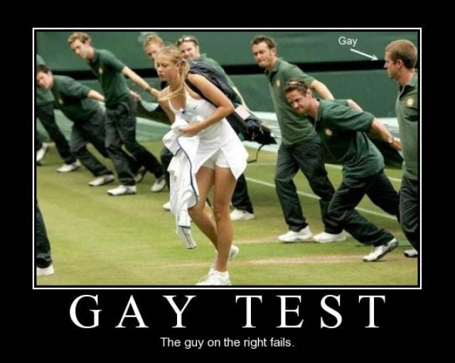 Demotivational Posters Test If You’re Gay