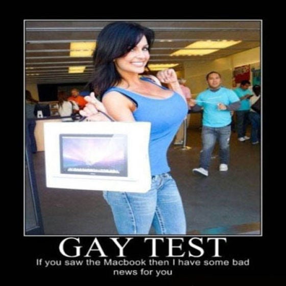 Demotivational Posters Test If You’re Gay
