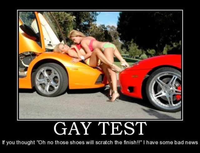 Demotivational Posters Test If You’re Gay