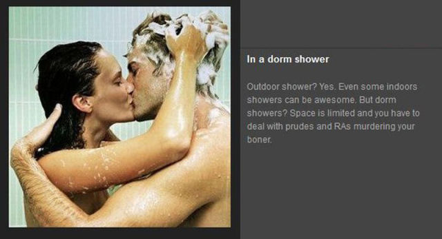 Never Ever Have Sex in These Places