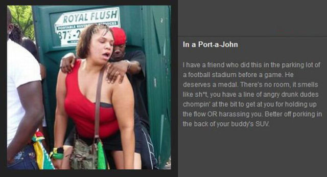 Never Ever Have Sex in These Places