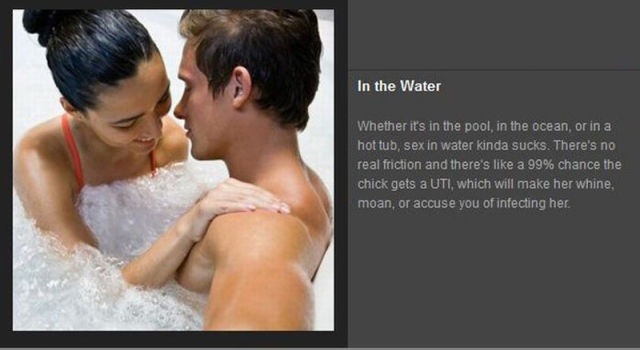 Never Ever Have Sex in These Places