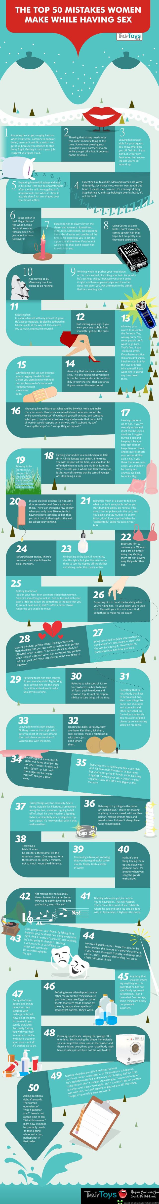 Sex Mistakes Girls Make