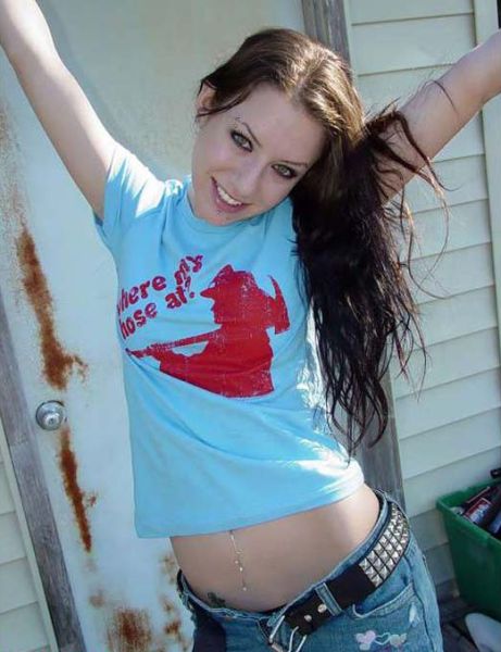 Babes in Hilarious Shirts