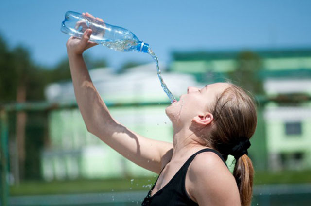 Girls Failing to Drink Water