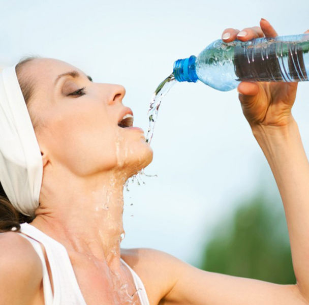 Girls Failing to Drink Water
