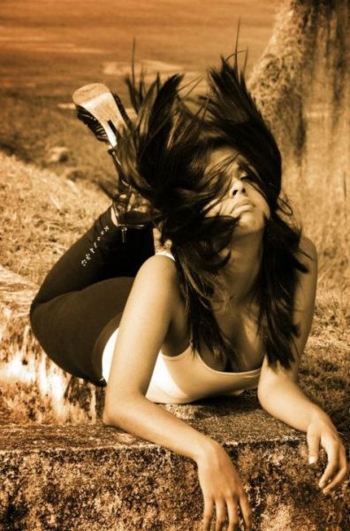 Models in Uncomfortable Poses