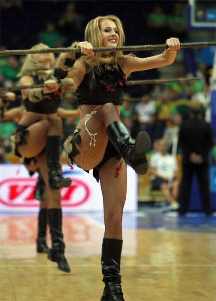 Ukrainian Banned Cheerleaders Are Back