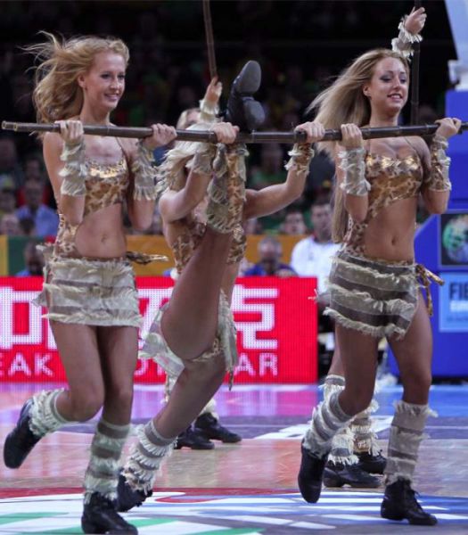 Ukrainian Banned Cheerleaders Are Back