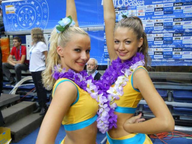 Ukrainian Banned Cheerleaders Are Back