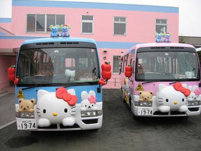 Pimped Out School Buses in Japan