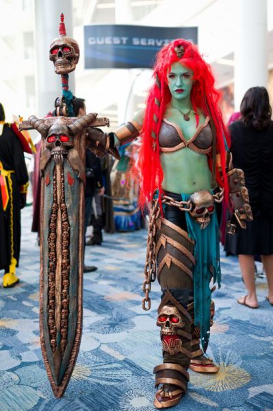 Most Attractive Geeky Girls in Costume from 2011