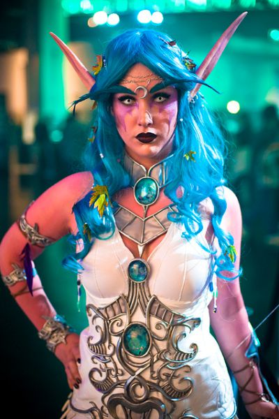 Most Attractive Geeky Girls in Costume from 2011