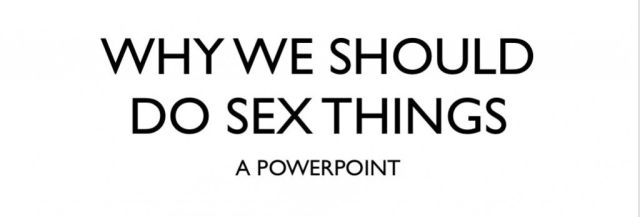 Do-Sex-Things Powerpoint