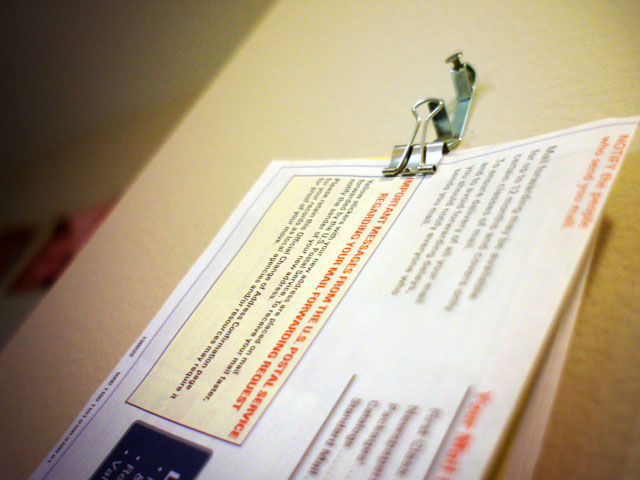 Binder Clips Can Be Very Handy