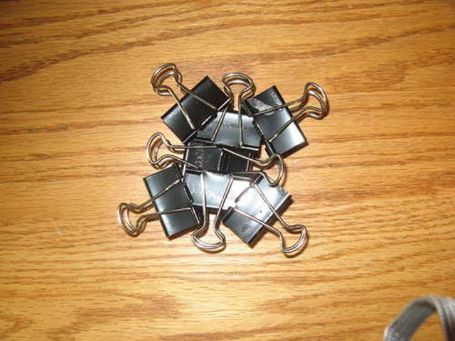 Binder Clips Can Be Very Handy