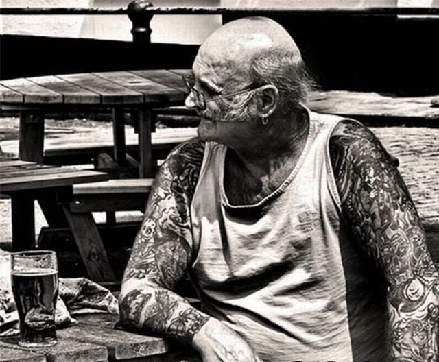 Grannies and Grandpas with Tattoos