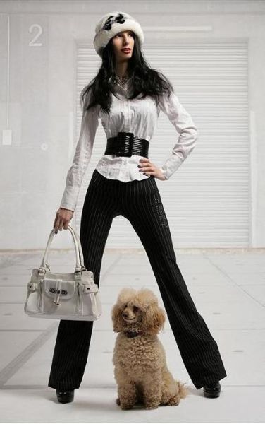 Woman With Unique Asset