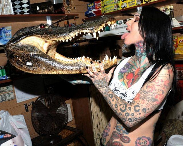 Michelle "Bombshell" McGee’s Tattooed Body