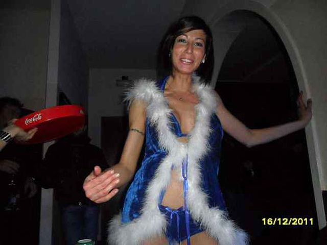 Jealous Wives vs. Busty Italian Barmaid