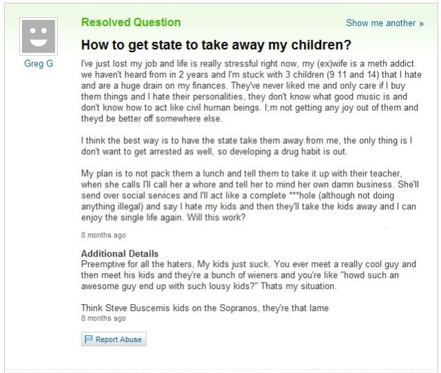 How Not to Be a Parent