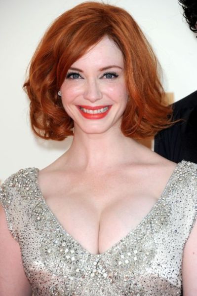 Christina Hendricks’ Mesmerizing Cleavage