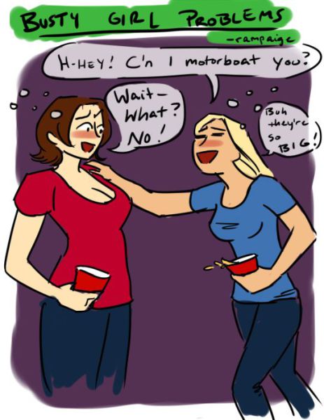 Big Boobs Make Big Problems
