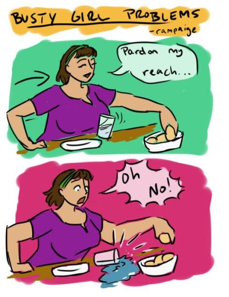 Big Boobs Make Big Problems