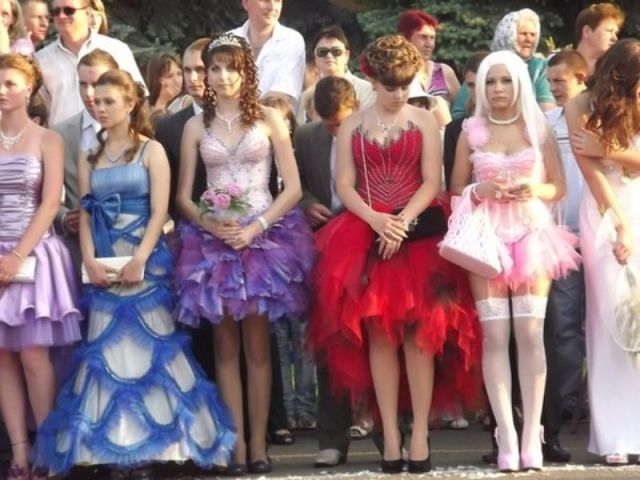 Another Prom Dress in the Russian Style