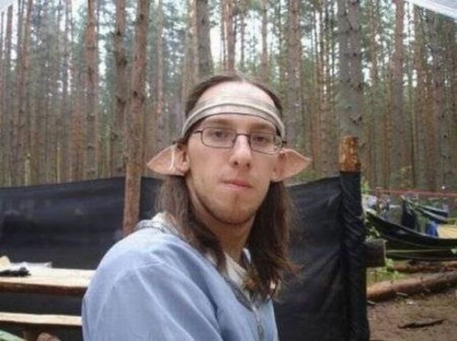 Creepy People from Russian Social Networks