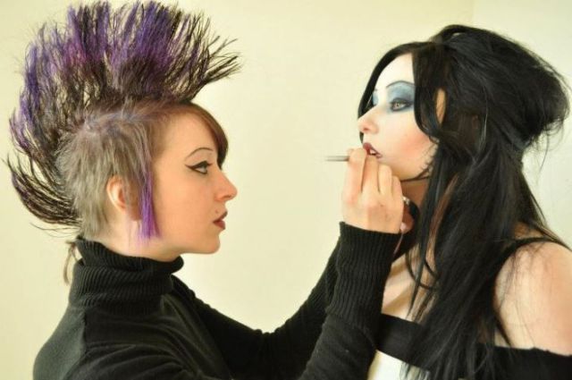 Weird “Glamorous Gore” Make-Up