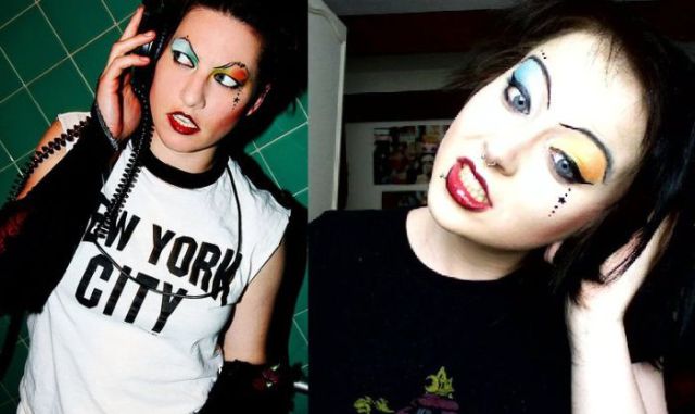 Weird “Glamorous Gore” Make-Up