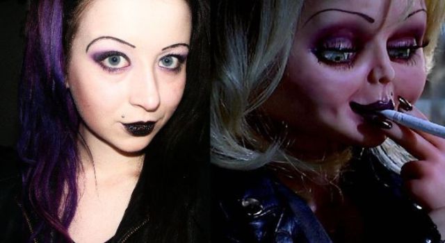 Weird “Glamorous Gore” Make-Up