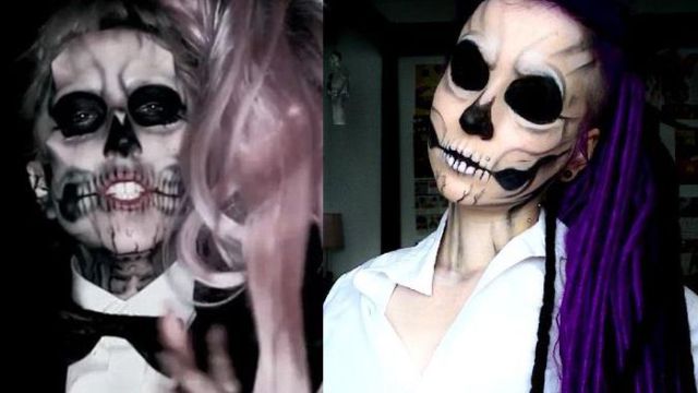 Weird “Glamorous Gore” Make-Up