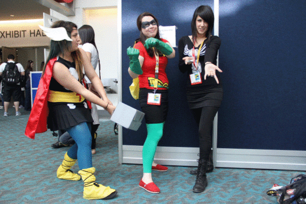Сomic-Con 2012 Cosplayer Girls