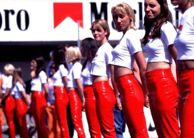 The Lovely Pit Babes of F1 from All Over the World
