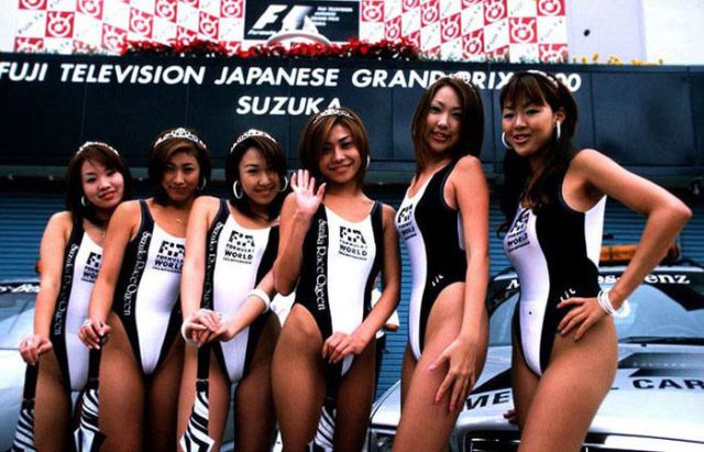 The Lovely Pit Babes of F1 from All Over the World