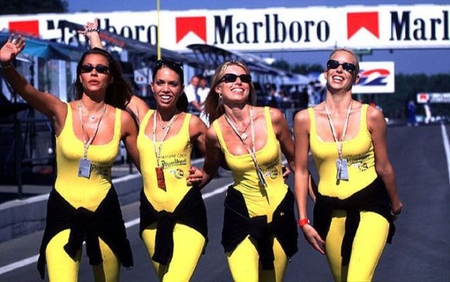 The Lovely Pit Babes of F1 from All Over the World