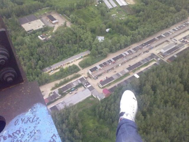 This Busty Russian Adores Heights