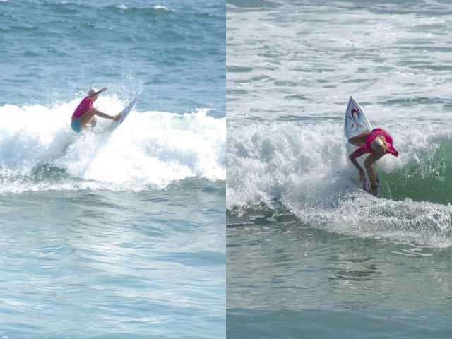 Awesome One-Armed Surfer