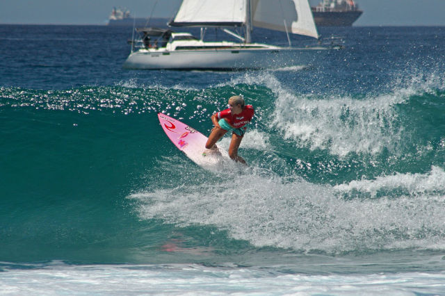 Awesome One-Armed Surfer