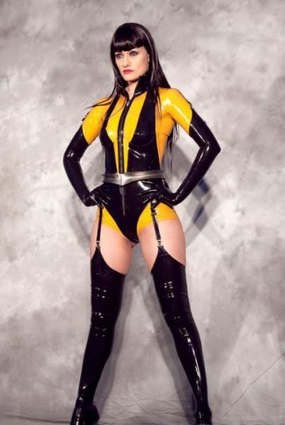 Curvy Cosplayers Wearing Latex