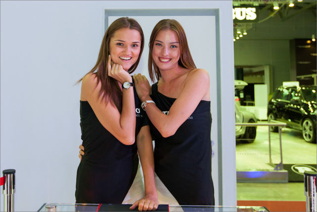 Girls of Moscow Car Show