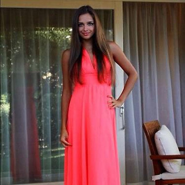 Russian Girls from National Rhythmic Gymnastics Team Relax in Sardinia