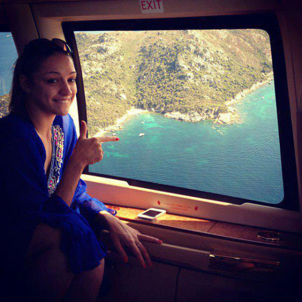 Russian Girls from National Rhythmic Gymnastics Team Relax in Sardinia